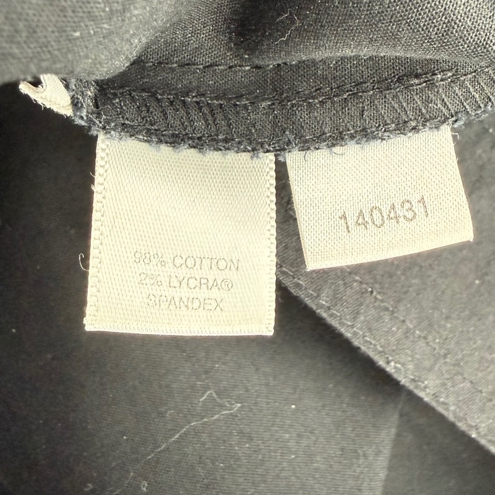 Ann Taylor sz 2P Petites Black Bootcut Dress Pants Career Office Trousers Chinos - Picture 4 of 6
